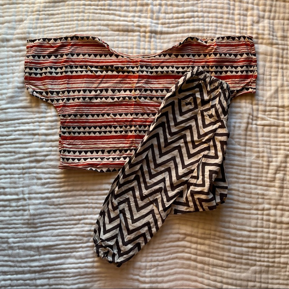 Ombaby Cotton Box Tee & Harem Pant Bundle